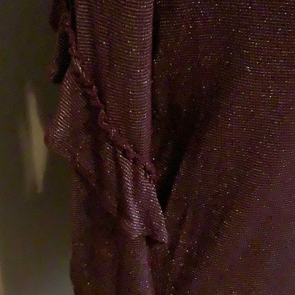 3 for 30 A.n.a xl maroon and silver top - Picture 3 of 3